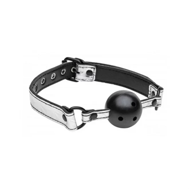 Gagged Breathable Ball Gag