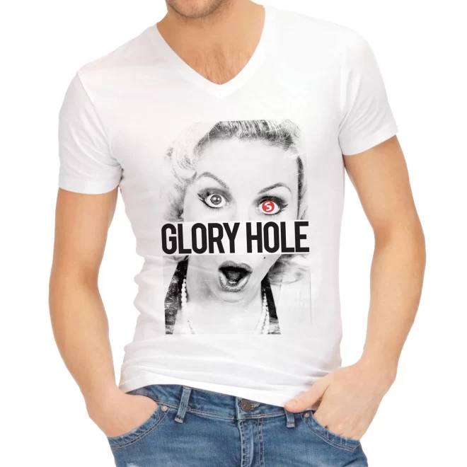 Funny shirts - glory hole - xxl
