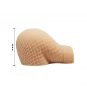 Masturbator double vibrating eggs, vagina and anal
