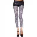 Leopard print footless leggings LEOPARD