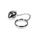 Donut c-ring anal egg (40/30mm) with chain