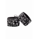 Printed hand cuffs - love street art fasion
