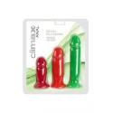 Climax anal booty bumpers graduated anal plugs