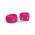 Ouch! plush leather hand cuffs