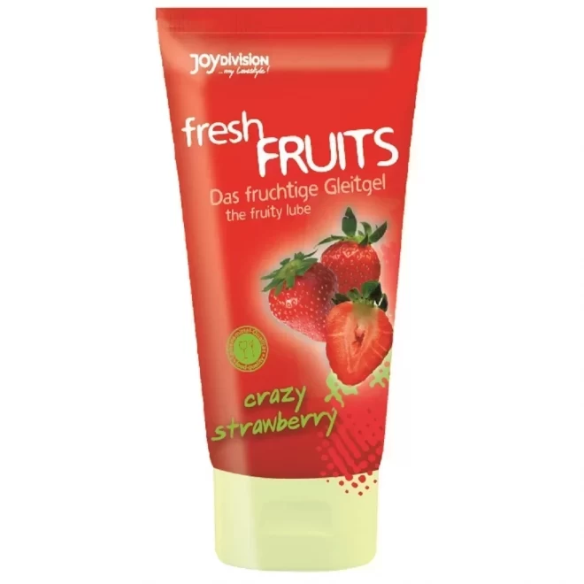 Żel nawilżający o smaku truskawki Fresh Fruits Crazy Strawberry 150 ml