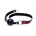 Red leopard - 6 piece bondage set