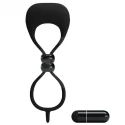 Pretty love locker vibrating penis ring black