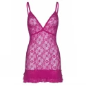 Urocza, koronkowa koszulka Chemise With Ruffle Skirt