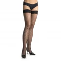 Kabaretki Industrial Fishnet Thigh Highs