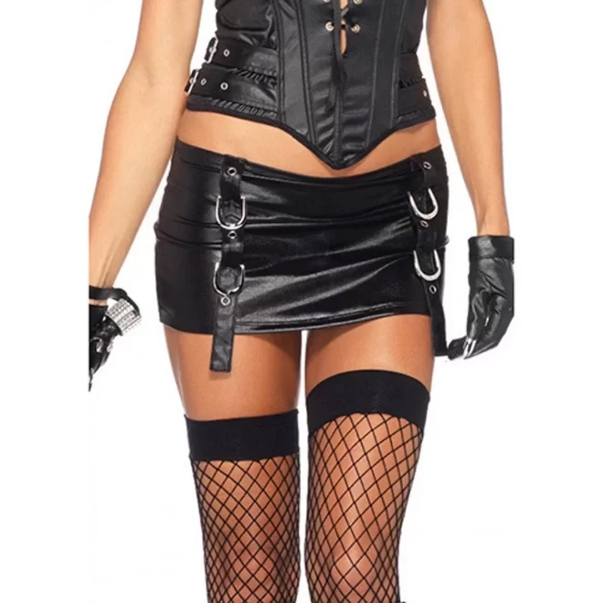 Minispódniczka Wetlook Miniskirt
