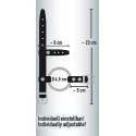 Metall-penisring m. hodenteil.