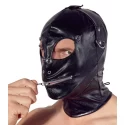 Lederimitat maske