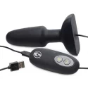 Popper Plug Vibrating Anal Plug - Large