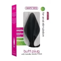 Butt Plug with Handle - Medium - Black
