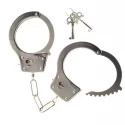 Kajdanki-Metal Handcuffs with 2 Deluxe Keys Was