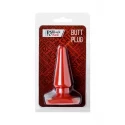 Plug-Black&Red 901303-9 Anal plug PVC red
