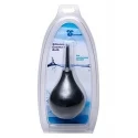 Cleanstream - thin tip silicone enema bulb - black