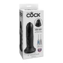 King cock uncut cock 15.25 cm. (6.00 inch) - black