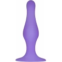 Butt plug with suction cup - medium