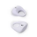 Pierścień-LIT-UP SILICONE STIMU RING 7 WHITE