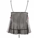 Zwiewna koszulka ze stringami Butterfly
