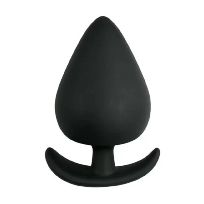 Black Anchor Buttplug - Large