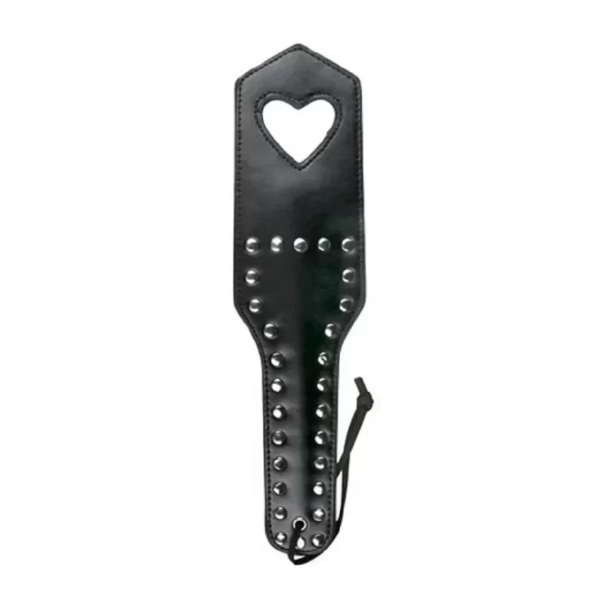 Studded Paddle With Heart Shape