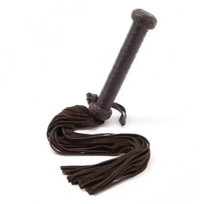 Coco de mer leather flogger brown