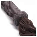 Coco de mer leather flogger brown