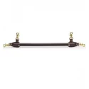 Coco de mer leather spreader bar brown