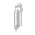 No.37 - stretchy thick penis extension - translucent