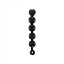 Black Baller Anal Beads