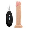 Vibrating realistic cock - 8"