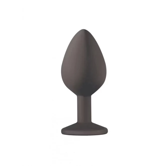 Plug-Anal Plug Emotions Cutie Medium Black Clear crystal