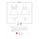 810-bab babydoll czarny xxl
