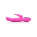 Flushed 12x self-heating rabbit vibe