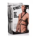 Strict male body harness