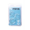 A-TOYS, Ring set, TPE, Blue, O 3,5 / 3/2 cm