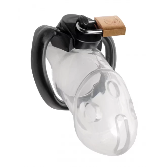 Rikers locking chastity cage