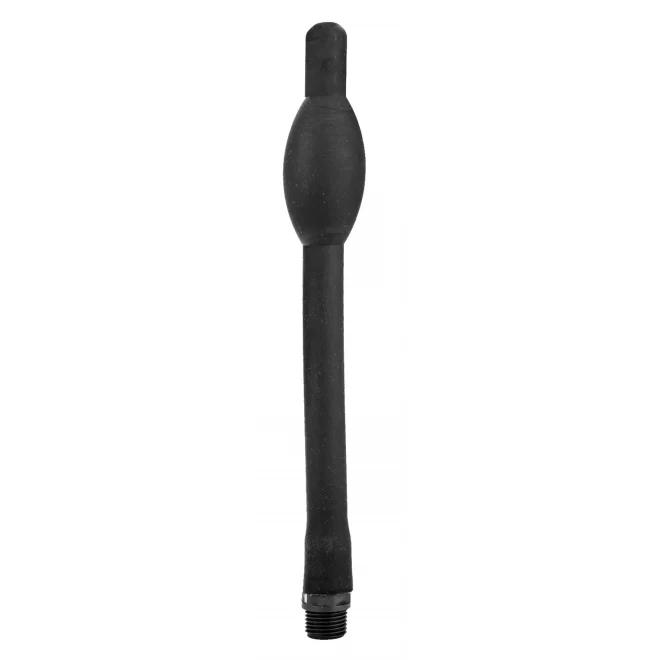 All black silicone anal douche type 2