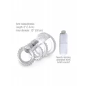 Vibrating cock cage - clear