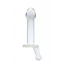 Szklane dildo Clear Glass Penis Dong Large