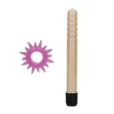 Fluorescent beaded head vibrator