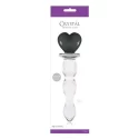 Szklane dildo z serduszkiem Crystal Heart Of Glass