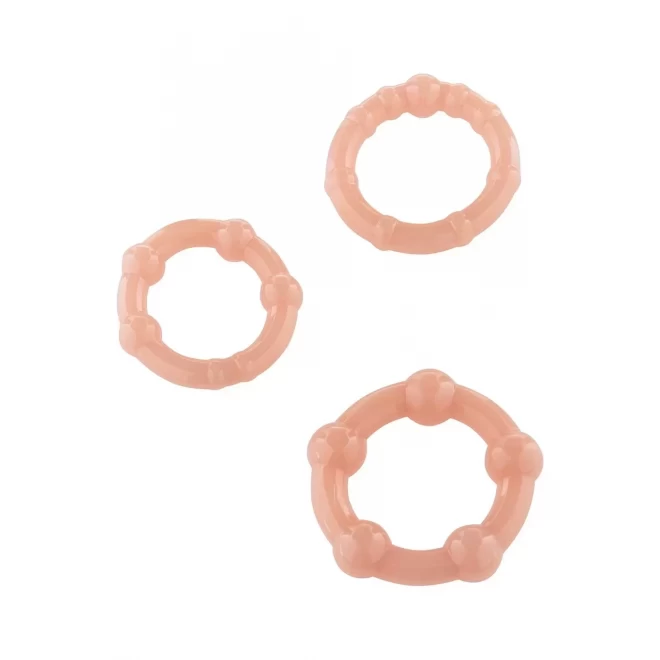 3 pierścienie usztywniające penisa ringi na erekcje