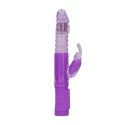 Thrusting rabbit vibrator
