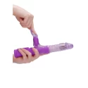 Thrusting rabbit vibrator