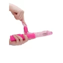 Thrusting rabbit vibrator