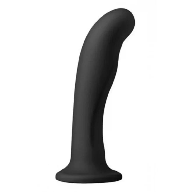 Heart On Silicone Harness Dildo
