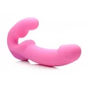 Urge Strapless Strap-On Vibrator - Pink